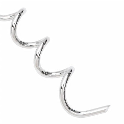 VidaXL W2B Tough Steel Wire Dog Tie Out Cable Blue