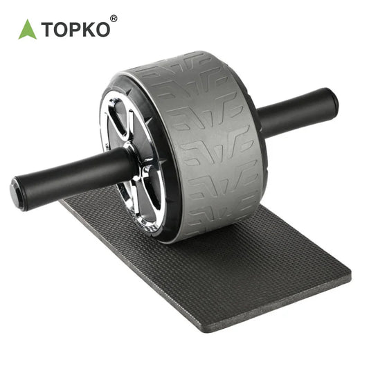 TOPKO US Warehouse Popular Fitness Machine ab Wheel Heavy Duty Body-building Exercise ab Wheel