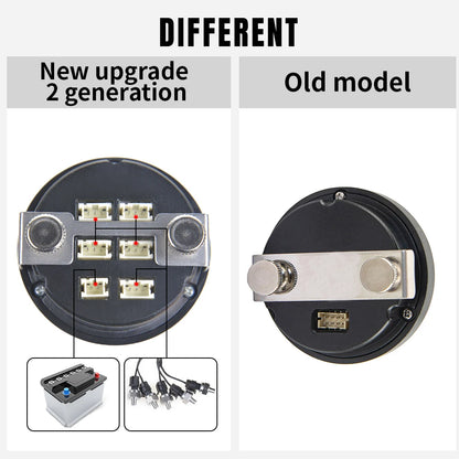 USA Stock 5 in 1 Blue Digital Display 52mm Air