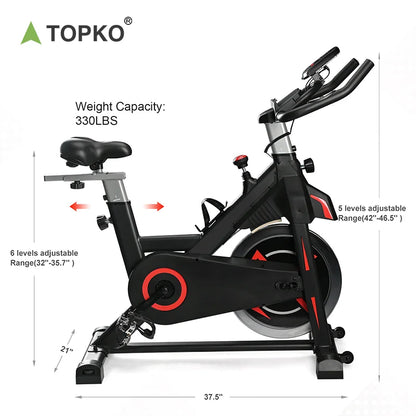 TOPKO US Warehouse Adjustable Height and Seat