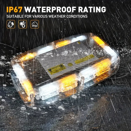 48LED Roof Top Emergency Strobe Light Bar - MyLootWare