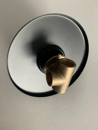 MTTUZK Solid Brass Wall Mounted 2 Inlet 1 Outlet