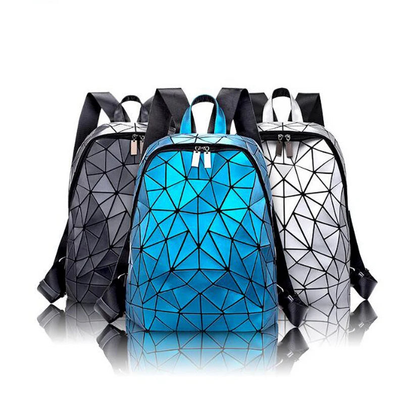 Backpack Bags For Women Fashion School Backpacks Mochilas Para Mujer Geometric Travel Bag For Boys - MyLootWare