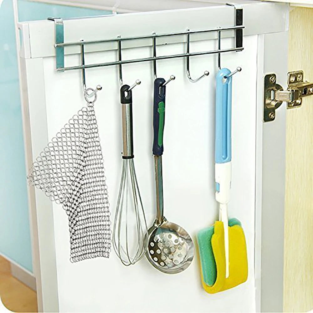 Cast Iron Cleaner Kitchen Rust Pot Pans Cleaning Scrubber Steel Rust Remover Scraper Brush Kit Metal Cleaning Brush - MyLootWare