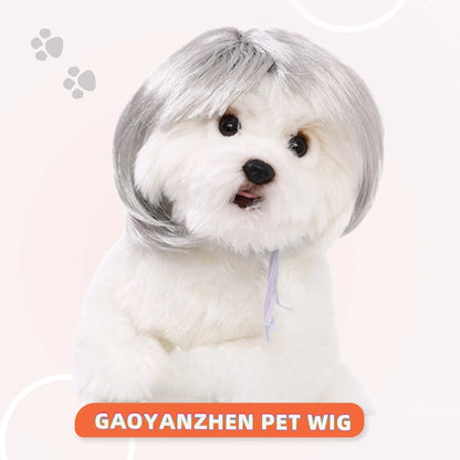Cute Pet Wigs for Dogs and Cats with Soft