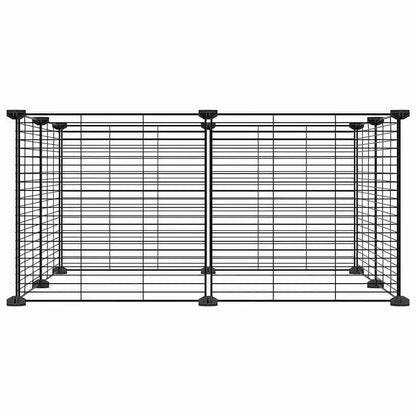 W2B VidaXL Black Powder-coated Steel Small