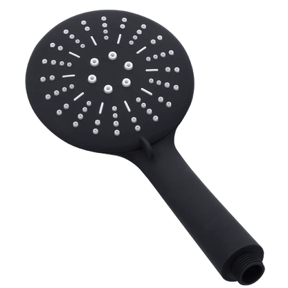 Hand-held Shower Head Water Saving Black Bathroom