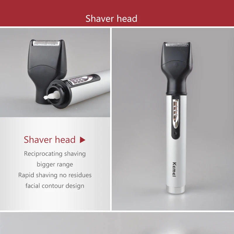 Kemei All-in-One Men’s Grooming Kit Shaver
