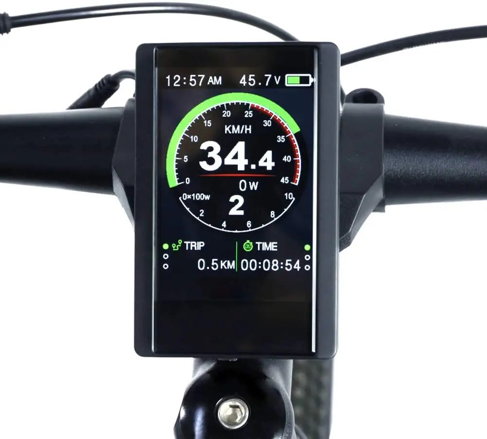 Electric Bike Speedometer with USB Port, TFT
