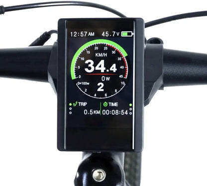 Electric Bike Speedometer with USB Port, TFT