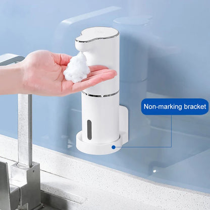 White 300ML Automatic Foam Soap Dispensers Smart
