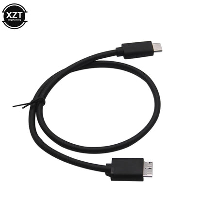 USB 3.1 Type-C to USB 3.0 Micro B Cable Connector