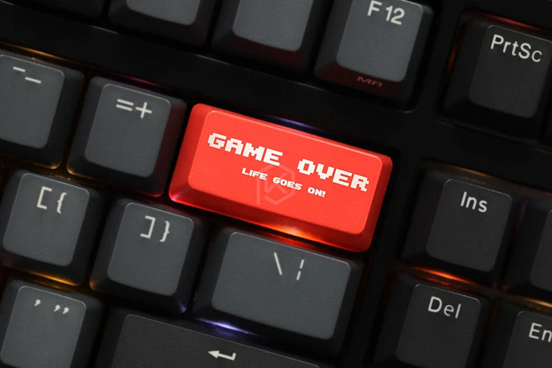 Novelty Shine Through Keycaps ABS Etched,