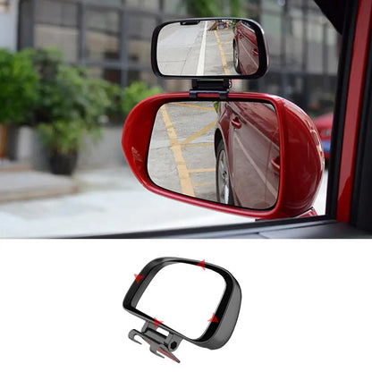 Car Accessories Dedicated Reversing Auxiliary Mirrors Exterior Adjustable Wide-Angle Rearview Blind Spot Side-View Mirror - MyLootWare