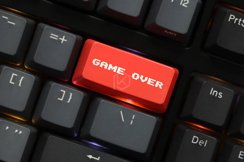 Novelty Shine Through Keycaps ABS Etched,