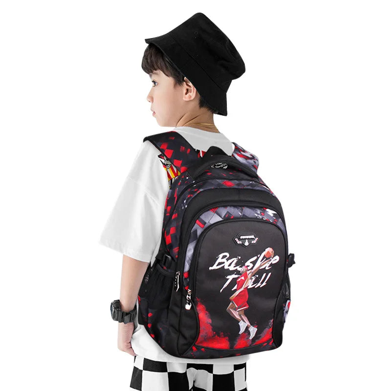 basketball back pack school bags for teenagers boys kids bags children anime backpack boy for primary school children's backpack - MyLootWare