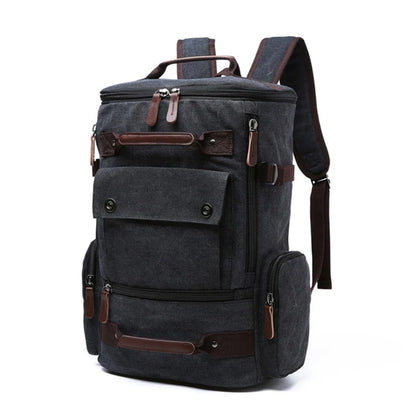Men's Backpack Vintage Canvas Backpack School Bag