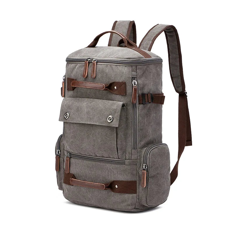 Men's Backpack Vintage Canvas Backpack School Bag