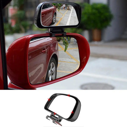 Car Accessories Dedicated Reversing Auxiliary Mirrors Exterior Adjustable Wide-Angle Rearview Blind Spot Side-View Mirror - MyLootWare