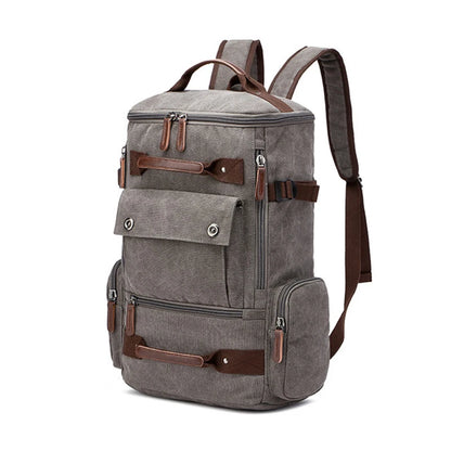Men's Backpack Vintage Canvas Backpack School Bag