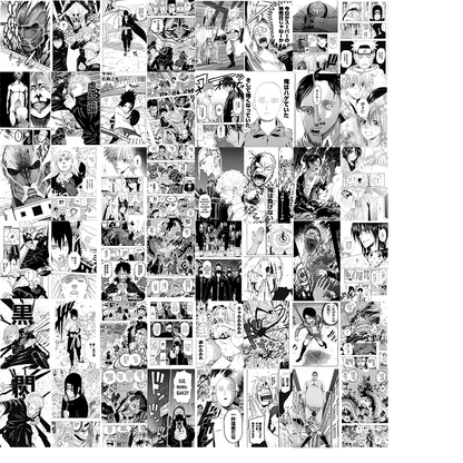 Popular anime 21x30cm 20/30/40pcs manga wall