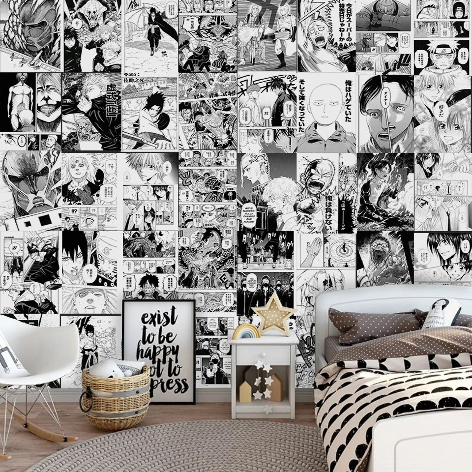 Popular anime 21x30cm 20/30/40pcs manga wall