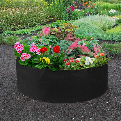 10/30/40/50/100 Gallons Fabric Garden Raised Bed Round Planting Container Grow Bags Fabric Planter Pot For Plants Nursery Pot - MyLootWare