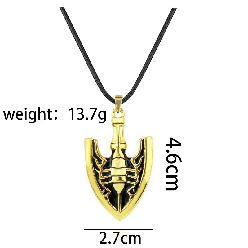 Anime Jojos Bizarre Adventure Anime Arrow Pendant Necklace for Men Women Fans