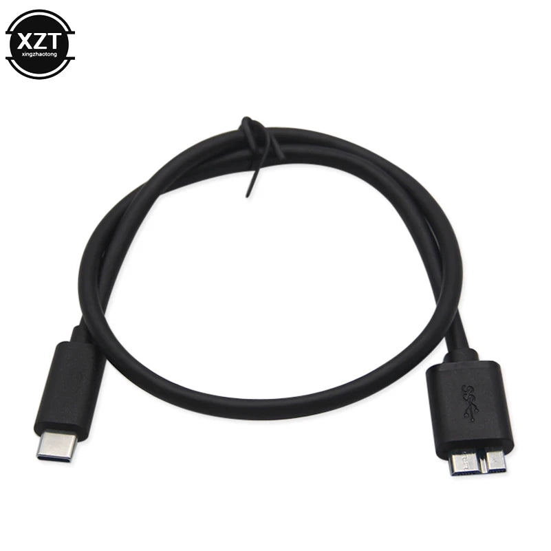USB 3.1 Type-C to USB 3.0 Micro B Cable Connector