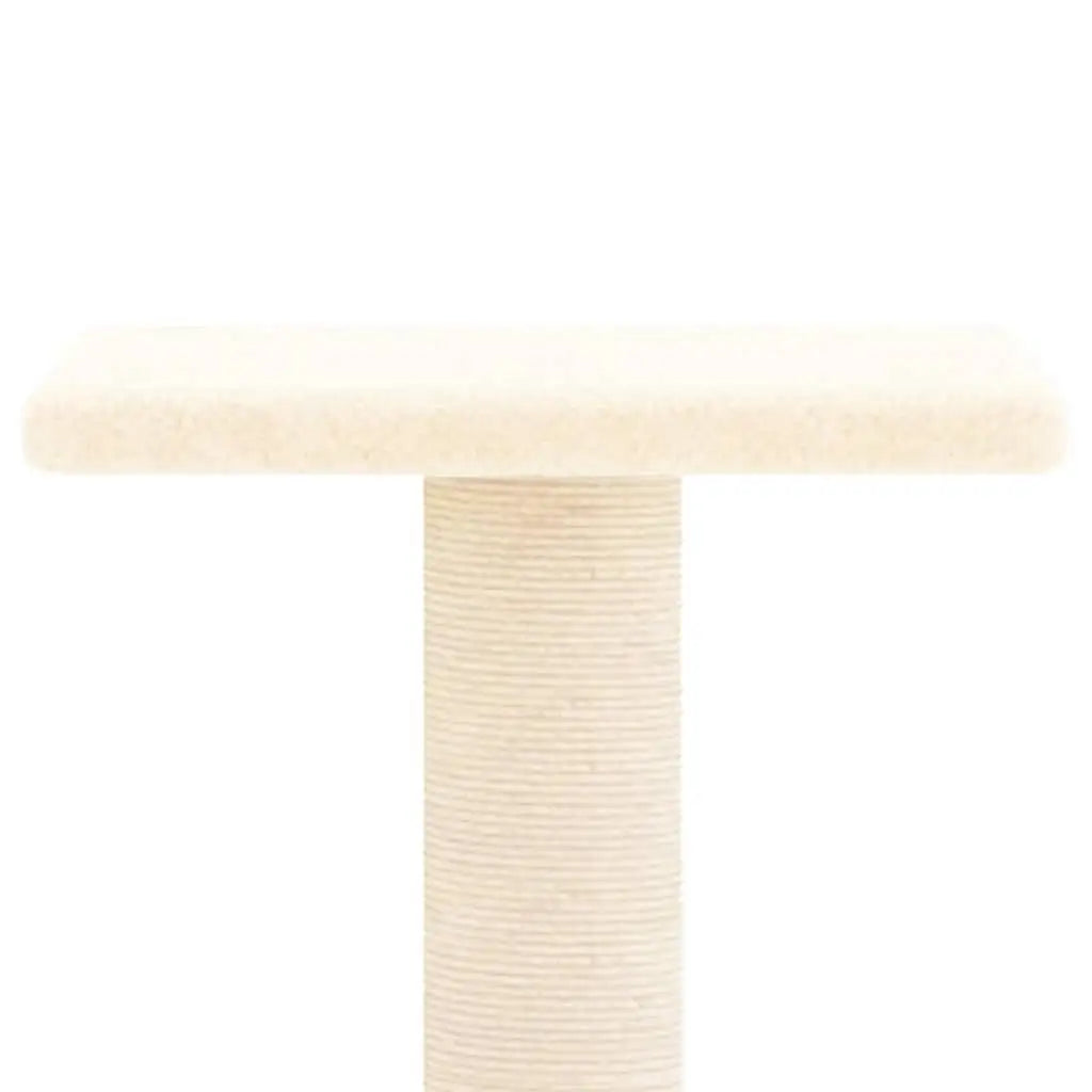 W2B VidaXL Modern Cream Cat Tree 28.7 in Tall