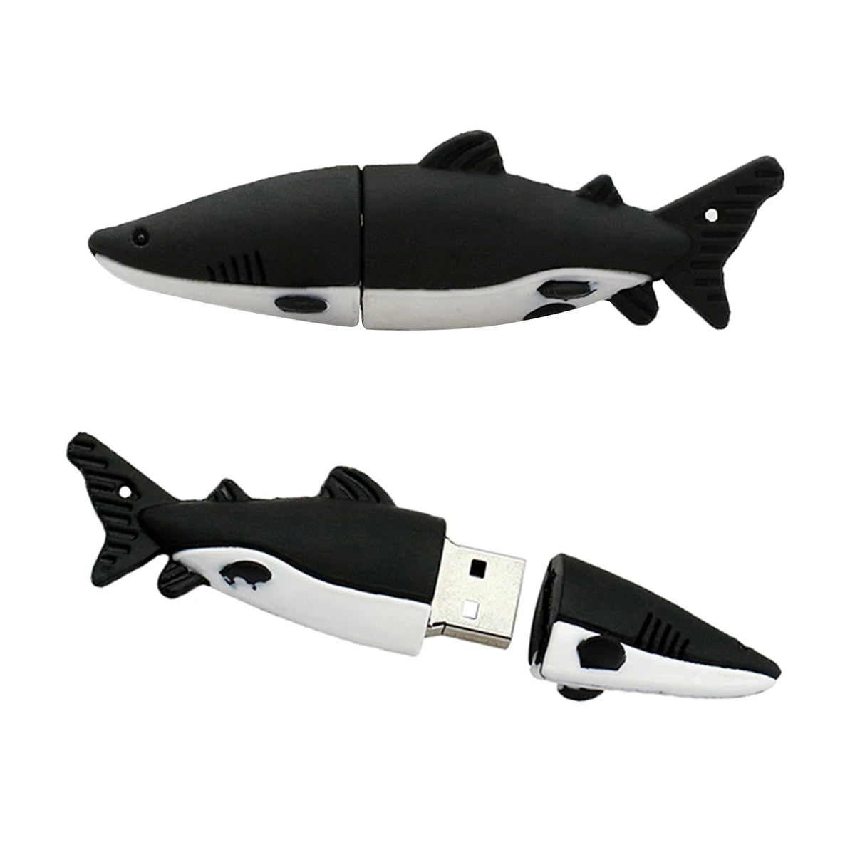 Cartoon Cute Animal Pen Drive Dolphin Shark Fish USB Flash Drives 128GB Pendrive 8GB 16GB 32GB 64GB 256GB Flash Memory USB Stick - MyLootWare