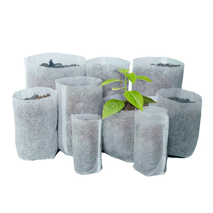 Biodegradable Nonwoven Fabric Nursery Plant Grow Bags Seedling Growing Planter Planting Pots Garden Eco-Friendly Ventilate Bag - MyLootWare