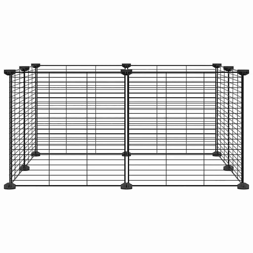 W2B VidaXL Black Powder-coated Steel Small