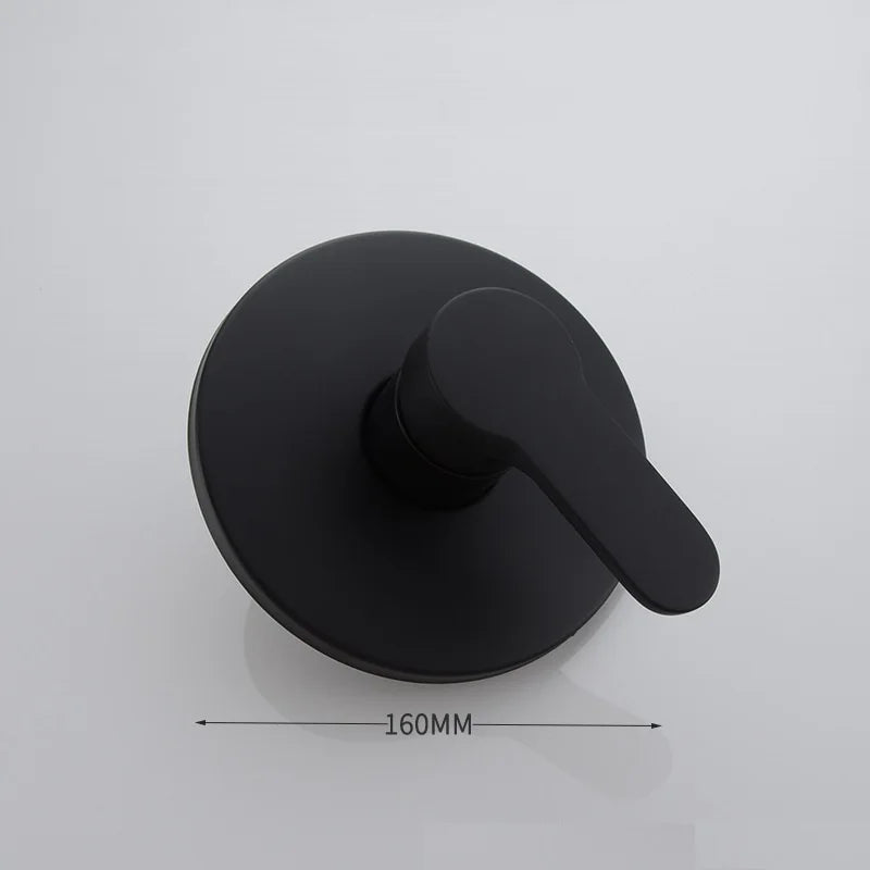 MTTUZK Solid Brass Wall Mounted 2 Inlet 1 Outlet