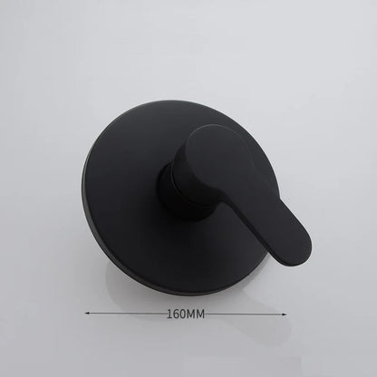 MTTUZK Solid Brass Wall Mounted 2 Inlet 1 Outlet