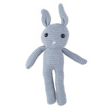 24cm Baby Crochet Bunny Sleeping Doll Toy Figure Stuffed Rabbit Children Interactive Knitted Doll Baby Girlfriend Party Gifts - MyLootWare