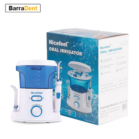 600ML Electric Dental Floss Oral Irrigator for Household Use Portable Tabletop Suitable For 7 Dental Floss Teeth For Homeuse - MyLootWare