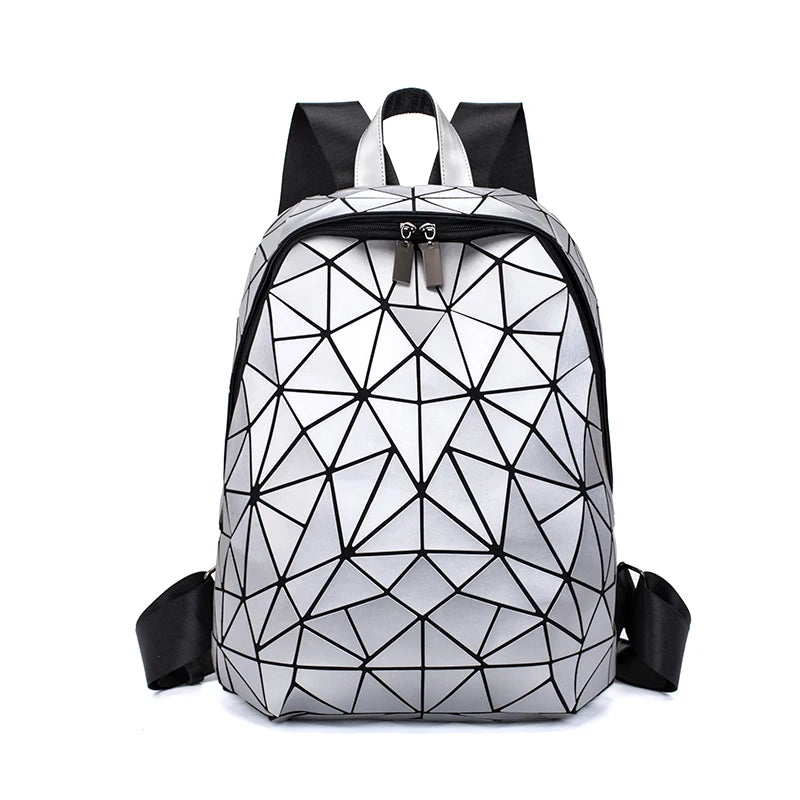 Backpack Bags For Women Fashion School Backpacks Mochilas Para Mujer Geometric Travel Bag For Boys - MyLootWare