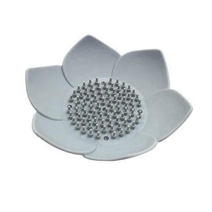 Petal Shape Soap Dish Non-slip Silicone Soap Box