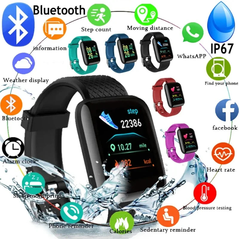 Smart Watch 2025 Model: Full Touch Screen IP67