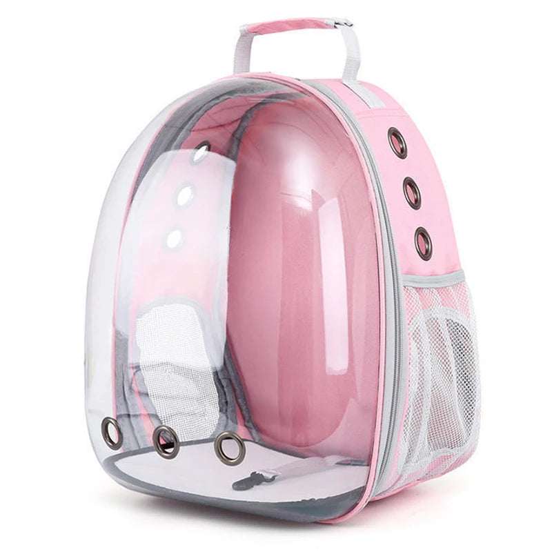 Cat Pet Carriers Dog pet backpacks portable transparent space capsules Soft Side Backpack Travel Bags Outgoing cat supplies - MyLootWare
