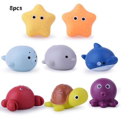 Children Bath Toys Indoor And Outdoor Swimming Pool Beach Parent-child Interactive Catch Fish Game Toys Water Floating Fish Toys - MyLootWare