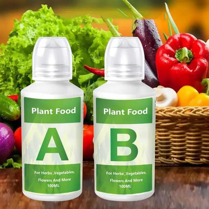 AB Fertilizer Set for Hydroponic Garden Plants - MyLootWare