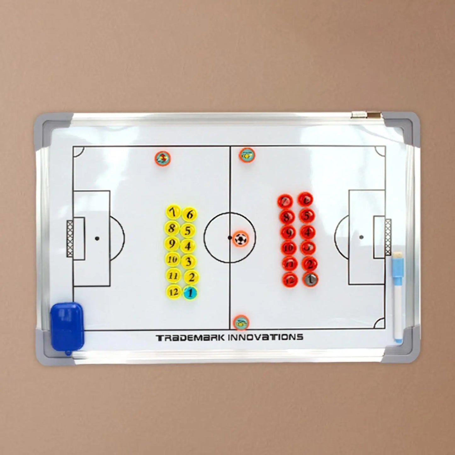 Soccer Coaches Board Game Plan Demonstration