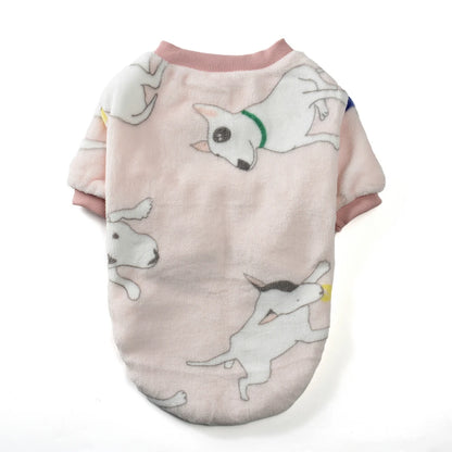 Pet Clothes Autumn Winter Warm Cat Dog Jacket For