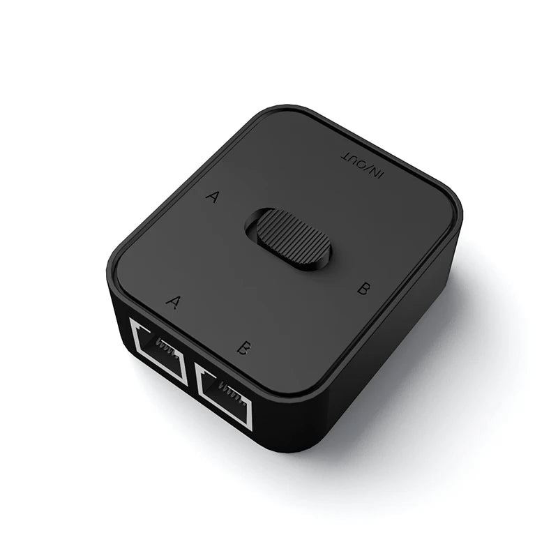 Cable Switch Supports Gigabit Transmission Rates Physical Isolation To Prevent IP Series Connection Network Cable Input Port - MyLootWare