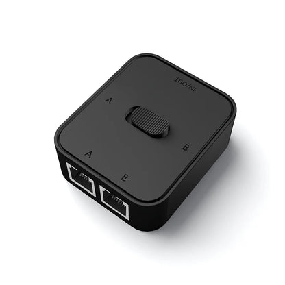 Cable Switch Supports Gigabit Transmission Rates Physical Isolation To Prevent IP Series Connection Network Cable Input Port - MyLootWare