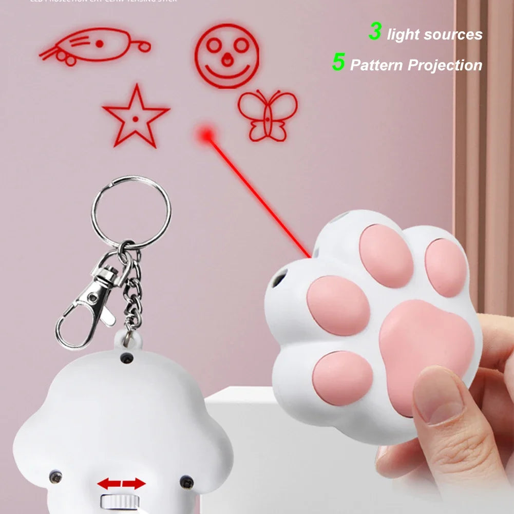 Pet Cat Laser Toys Rechargeable 5 Adjustable