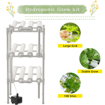 Hydroponics Growing System Kit,BHTNYOO 3
