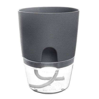 Double Layer Plastic Flower Pot Self Watering